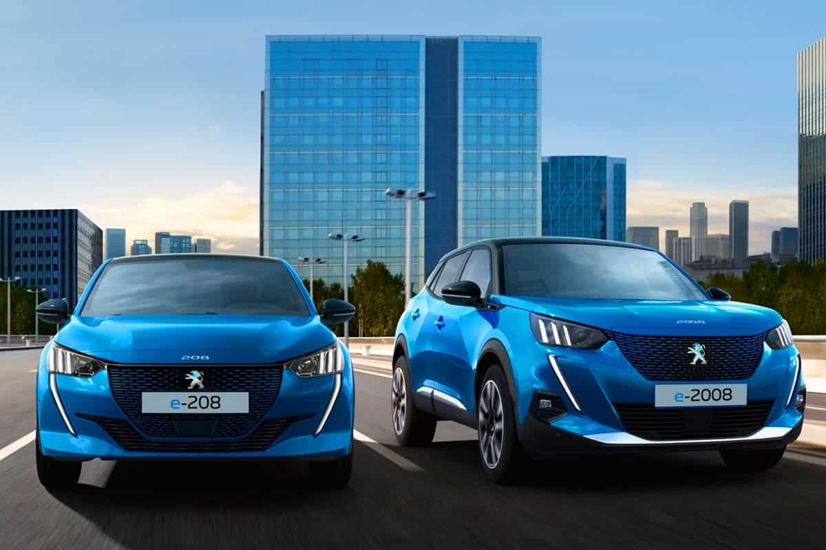 푸조 'e-208'과 'e-2008' 푸조 'e-208'과 'e-2008'