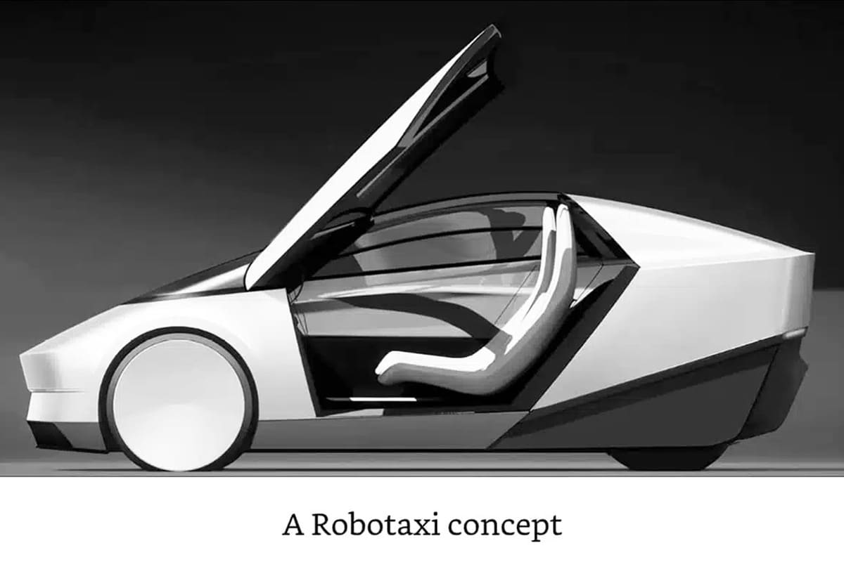 테슬라 로보택시 콘셉트