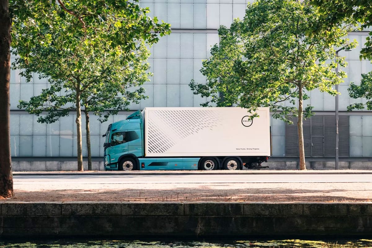 탄소 배출을 줄이는 볼보트럭 