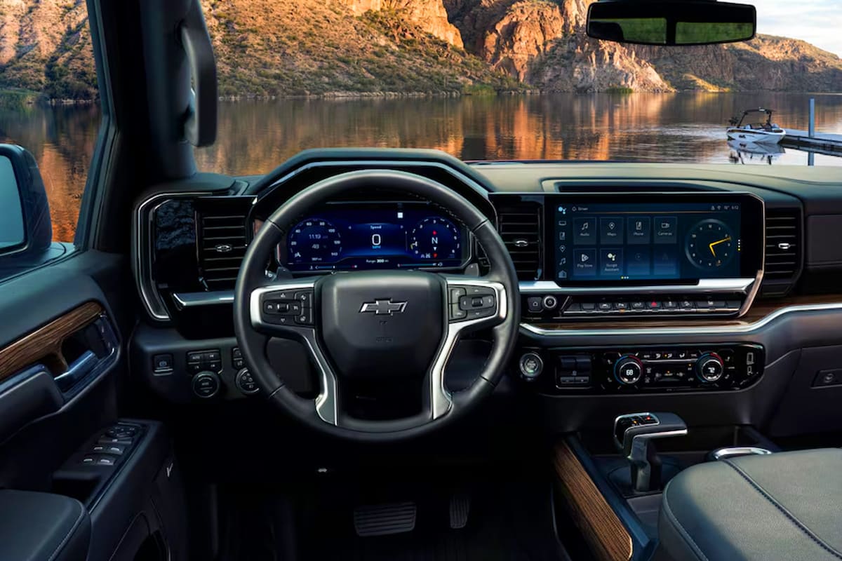 쉐보레 2025년형 실버라도 1500 실내 쉐보레 2025년형 실버라도 1500 실내