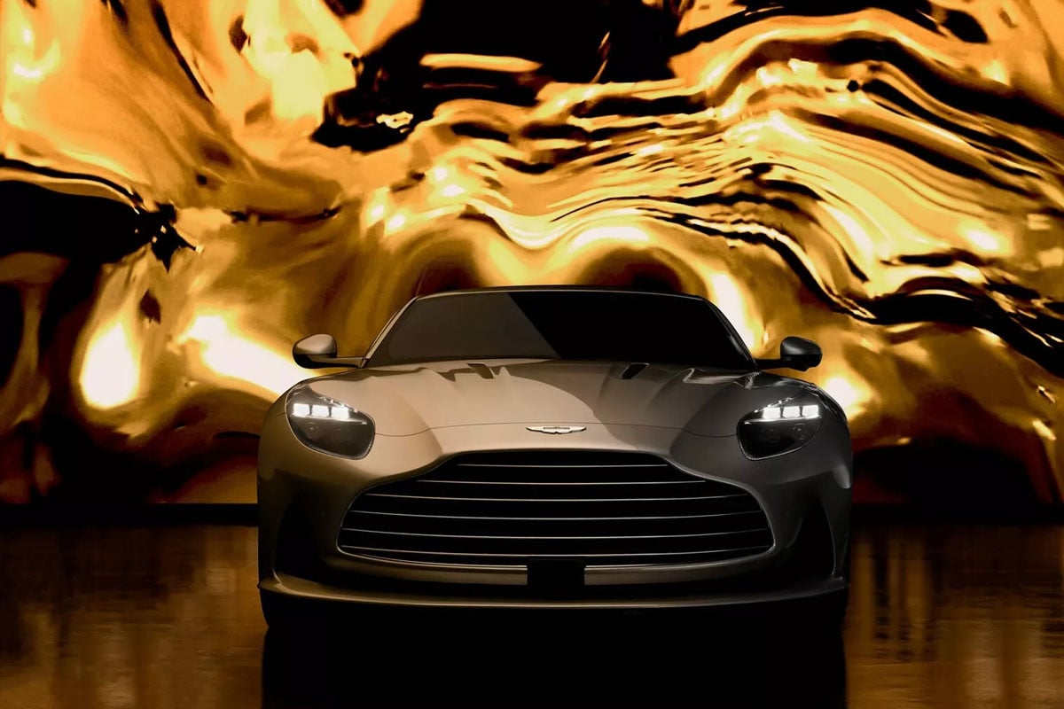애스턴마틴 ‘DB12 골드핑거 에디션’ 공개… 제임스 본드 60주년 기념 한정판 모델
