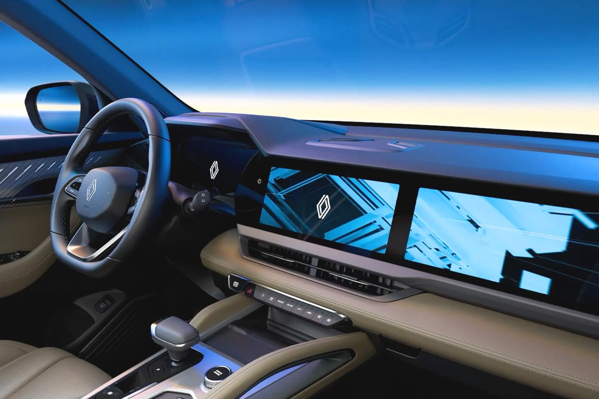 르노 그랑 콜레오스 실내