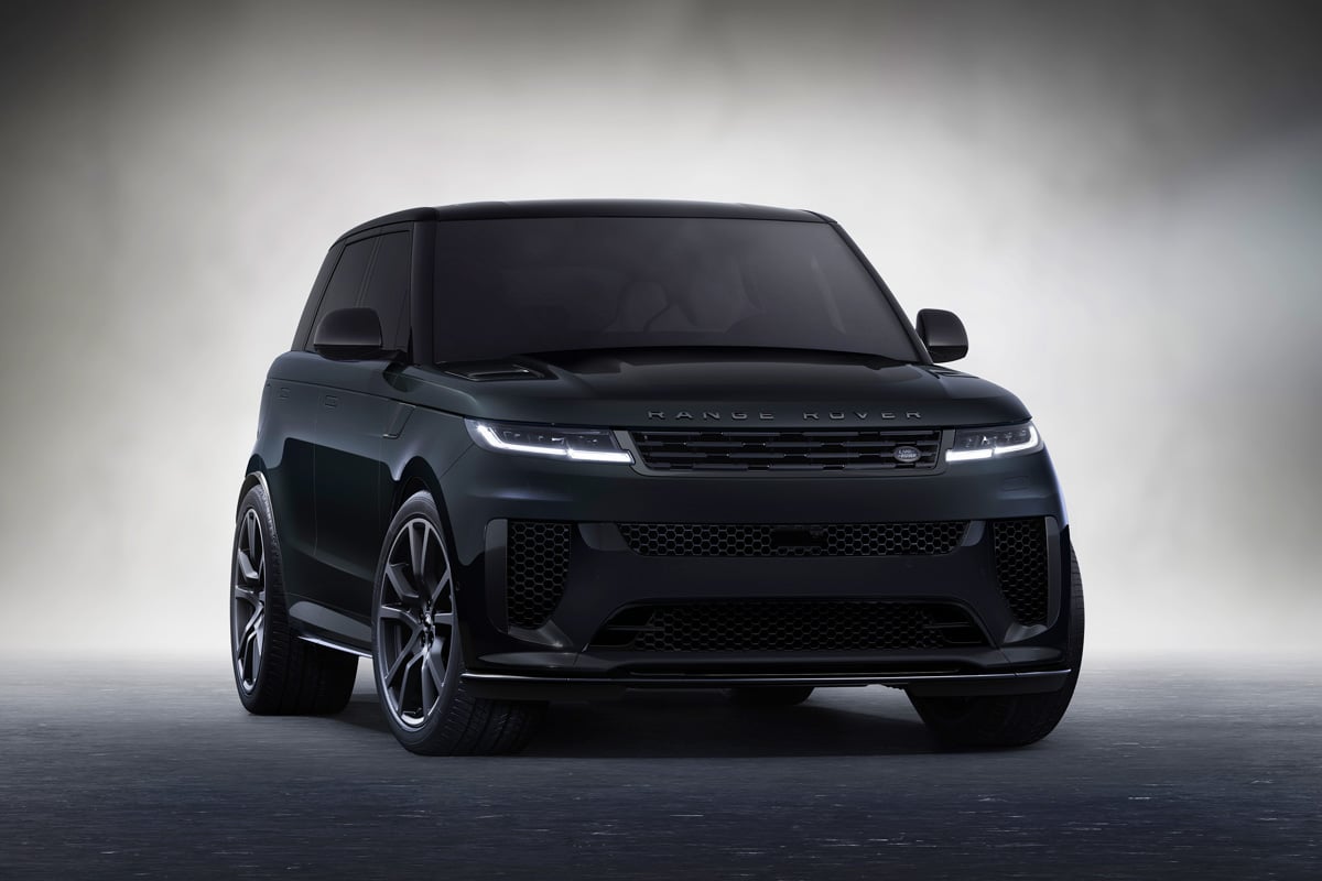 올 뉴 레인지로버 스포츠 SV 에디션 투 '리구리안 블랙'