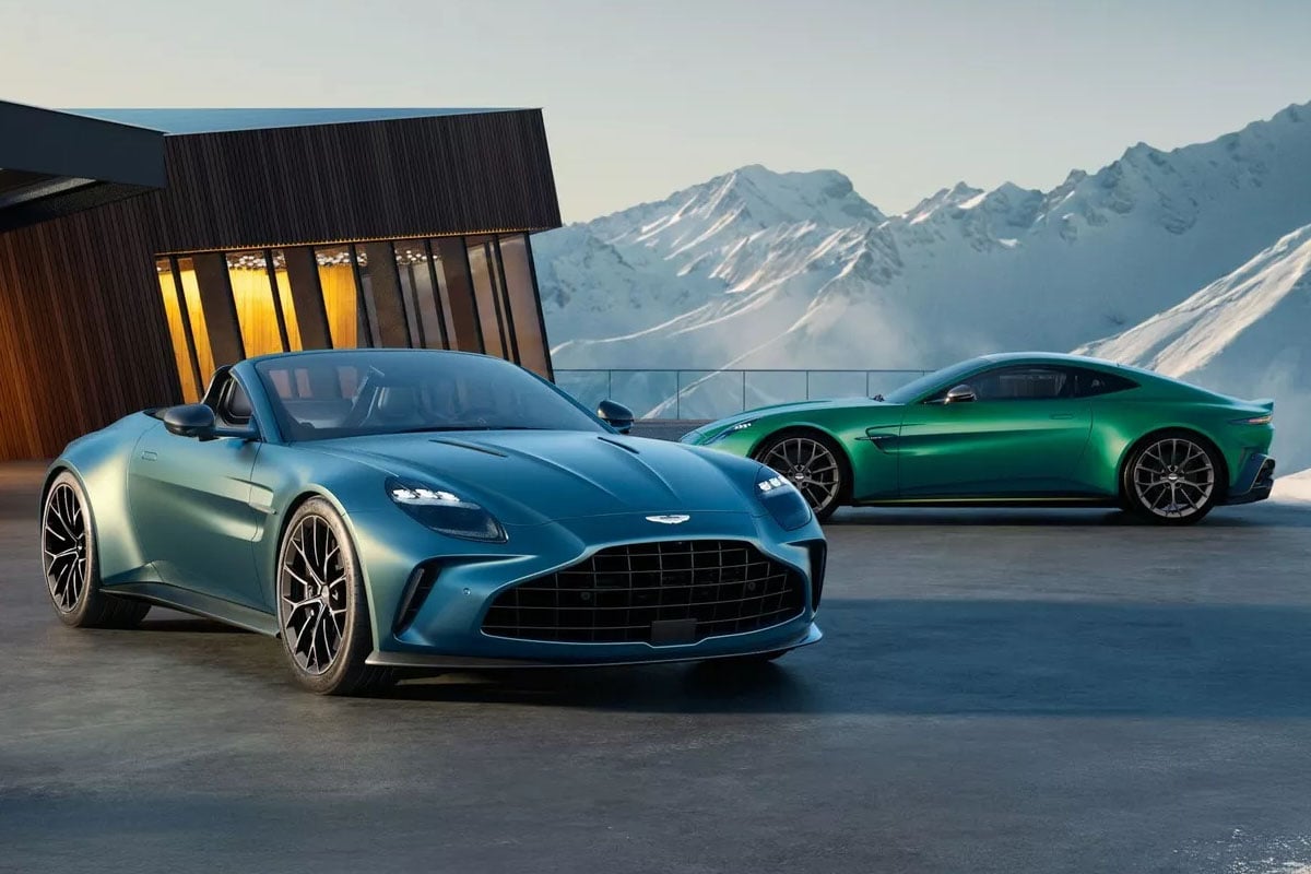 애스턴 마틴 신형 밴티지 로드스터와 쿠페