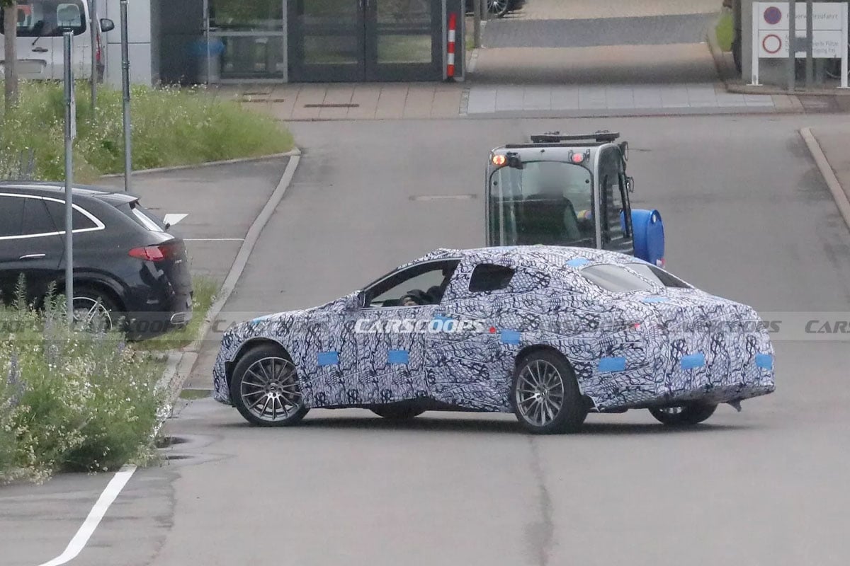 메르세데스-벤츠 럭셔리 2도어 쿠페 테스트카