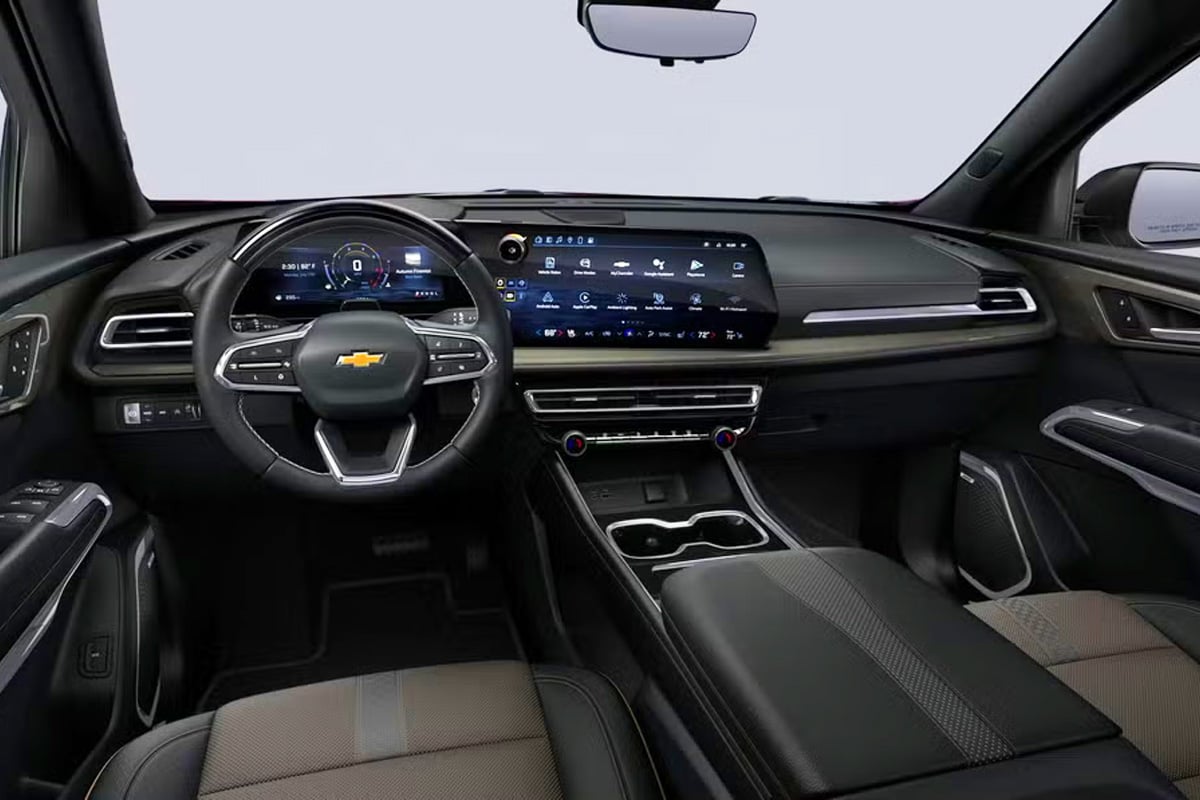 쉐보레 신형 트래버스 하이컨트리 실내