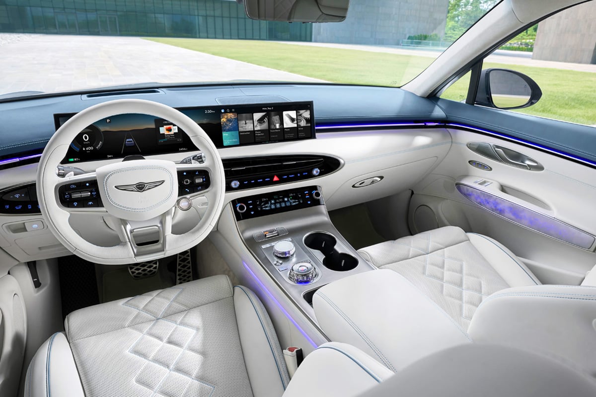 제네시스 GV70 전동화 부분변경 실내 제네시스 GV70 전동화 부분변경 실내