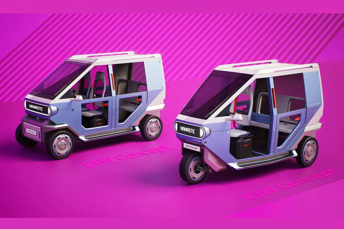 현대차 3륜 및 마이크로 4륜 EV 콘셉트