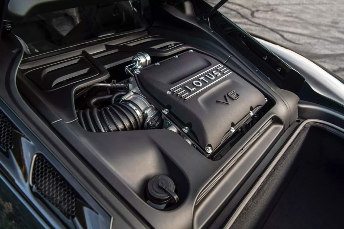 로터스 2025년형 에미라 V6 MT 파워트레인