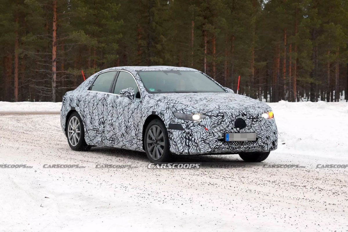 메르세데스-벤츠 C클래스 EV 프로토타입 스파이샷