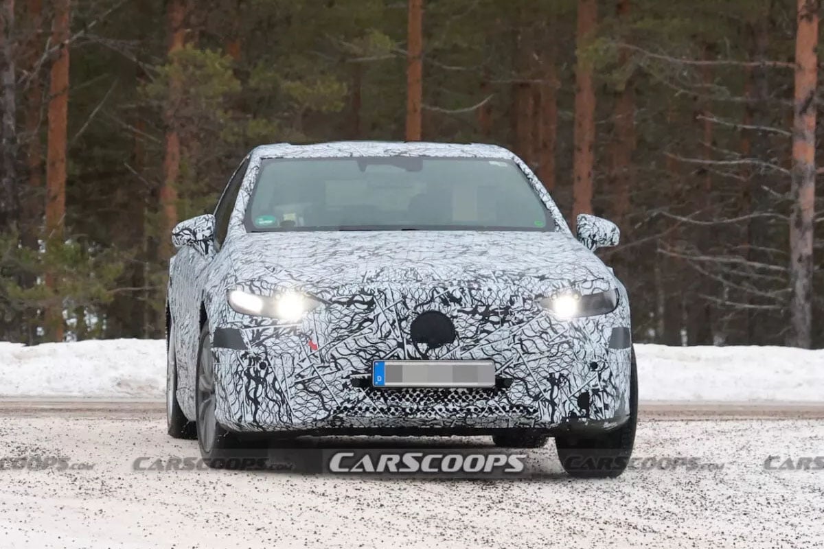 메르세데스-벤츠 C클래스 EV 프로토타입 스파이샷