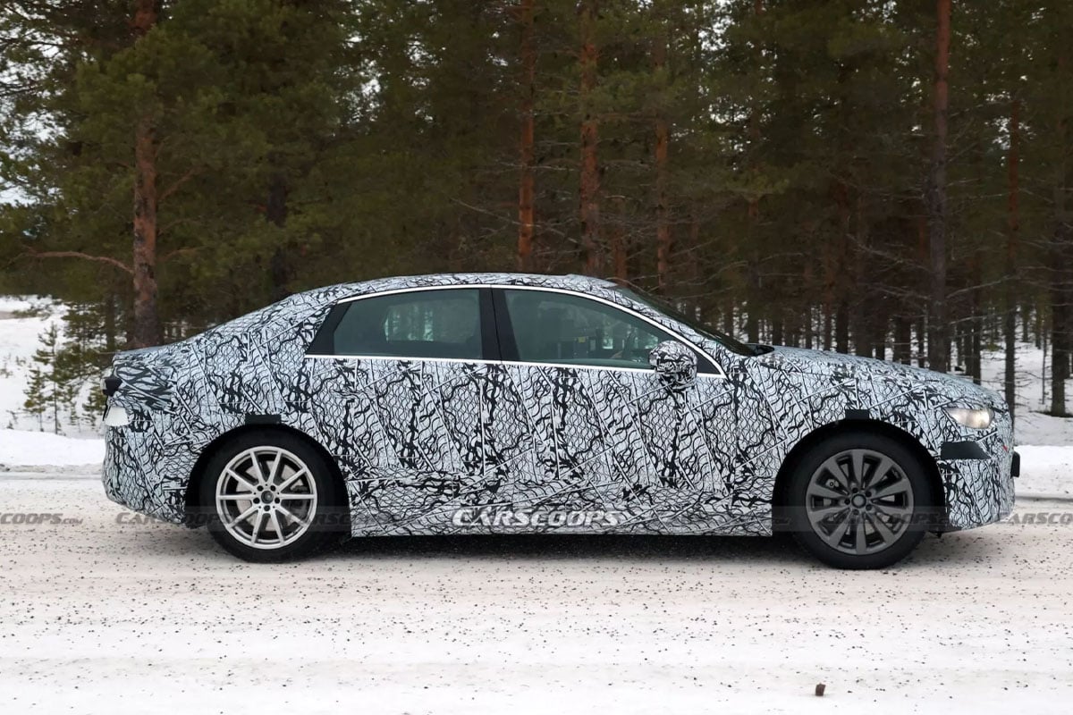 메르세데스-벤츠 C클래스 EV 프로토타입 스파이샷