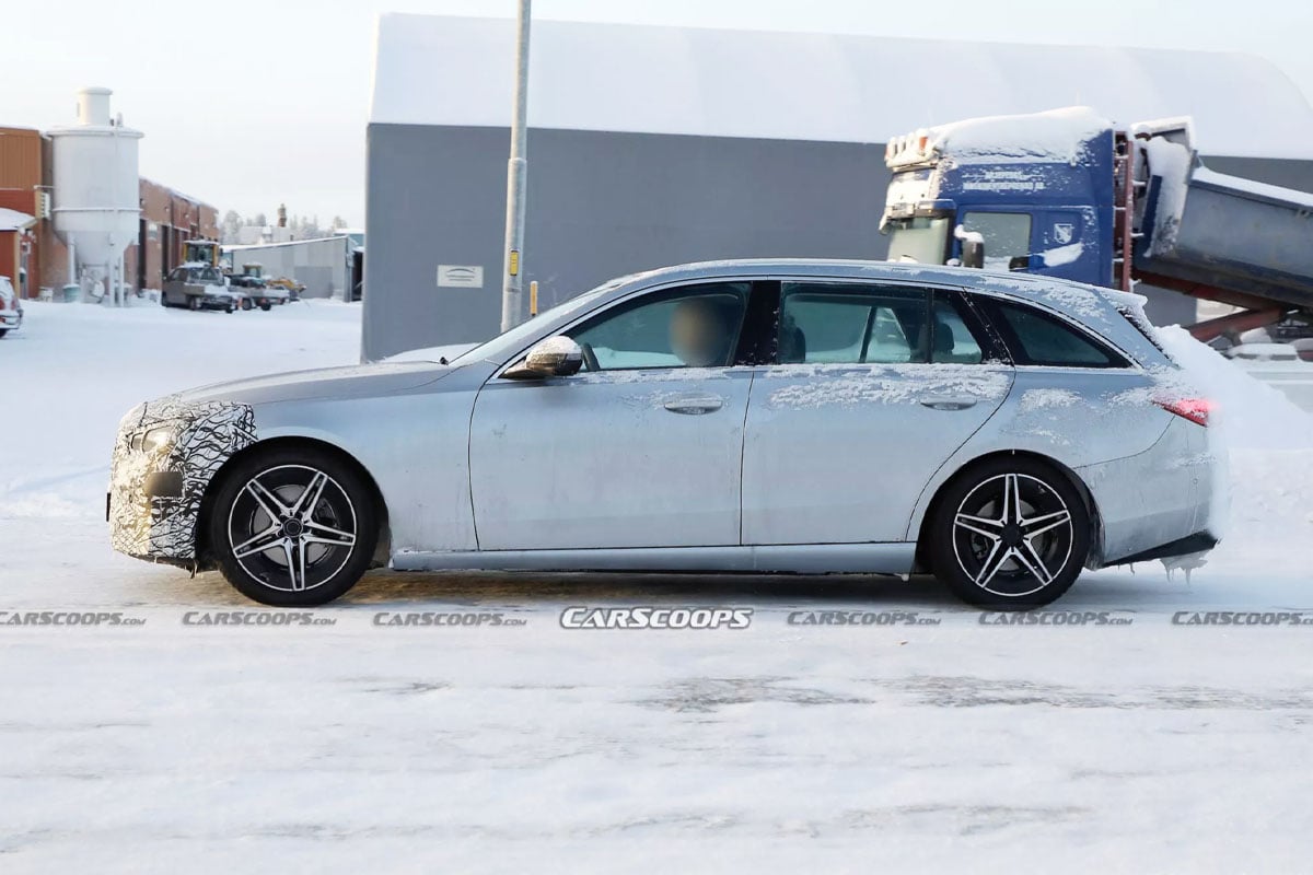 메르세데스-벤츠 C-클래스 왜건 테스트 차량