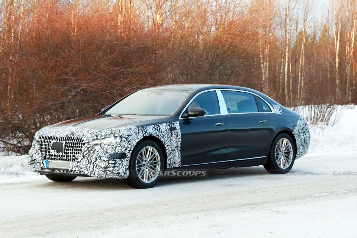 마이바흐 S-클래스 페이스리프트 테스트카 마이바흐 S-클래스 페이스리프트 테스트카