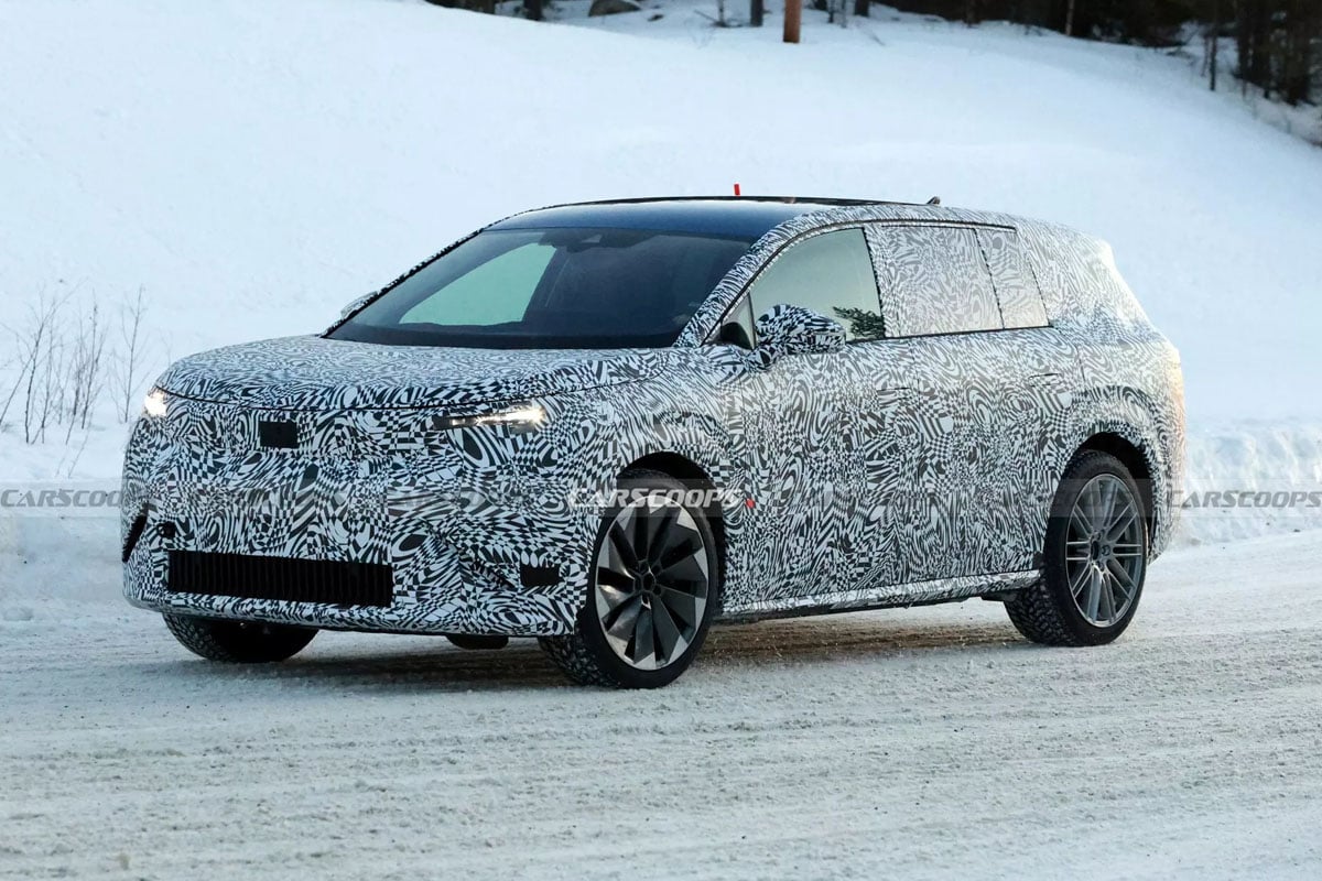 스코다 대형 전기 SUV 스페이스 테스트카 스코다 대형 전기 SUV 스페이스 테스트카