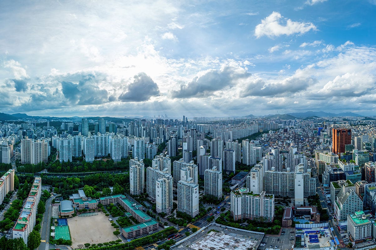 강남구 도시 전경