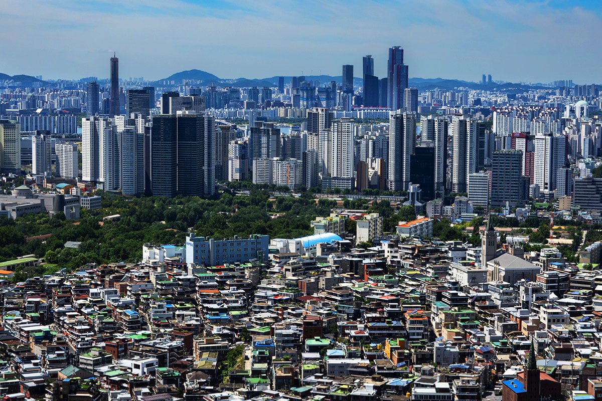 서초구 도시 전경