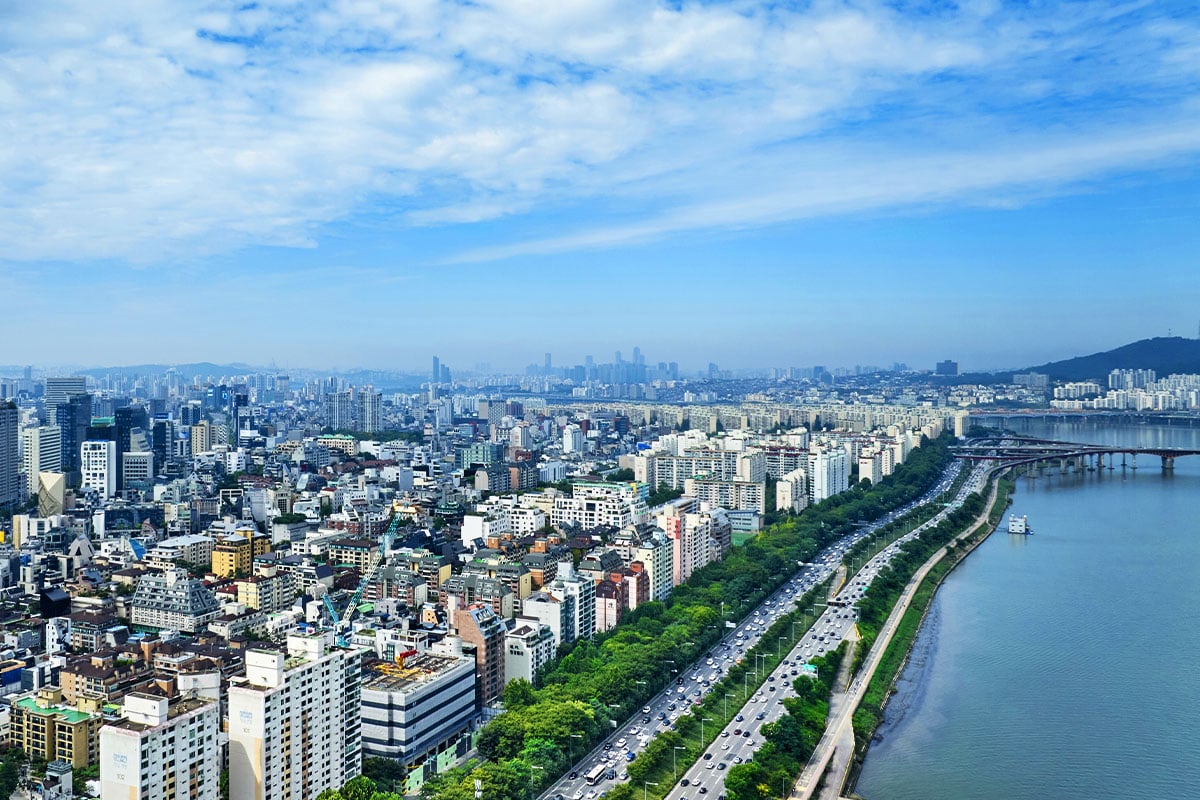 강남구 도시 전경