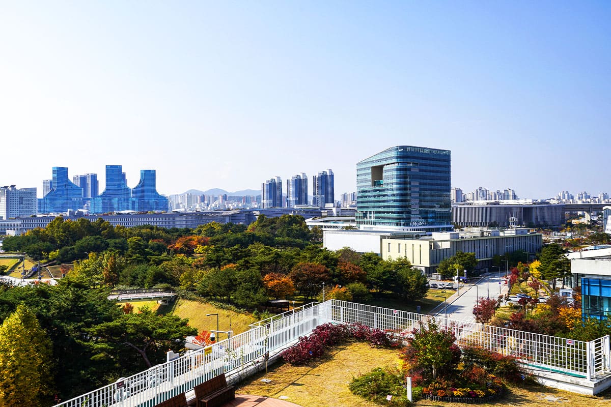 세종시 도시 전경