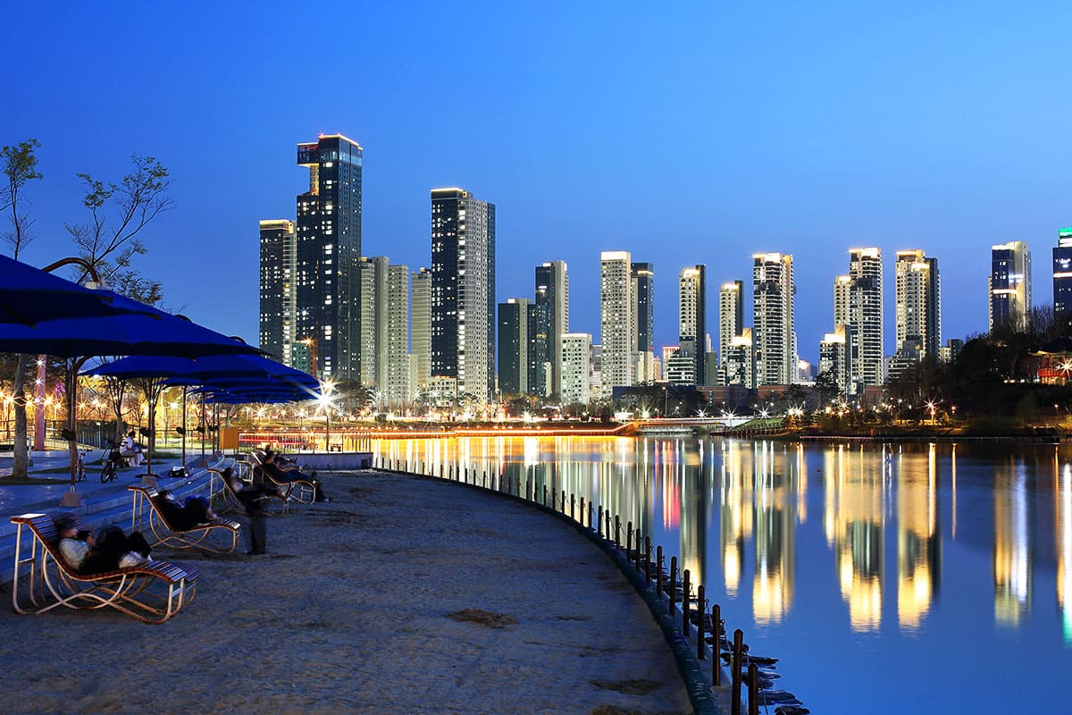 세종시 도시 야경