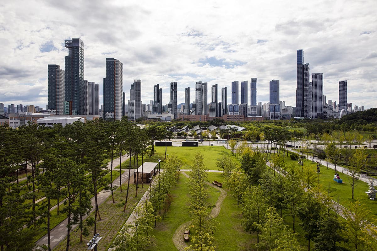 세종시 도시 전경