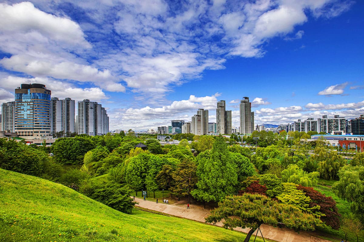 올림픽공원 전경