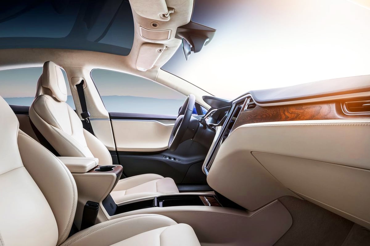 테슬라 모델 S 실내