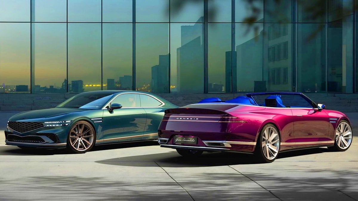 제네시스 그란 쿠페·컨버터블 콘셉트카