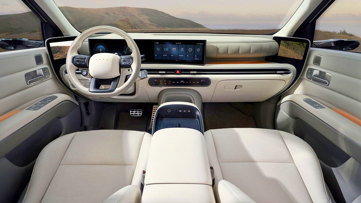 현대차 넥쏘 실내