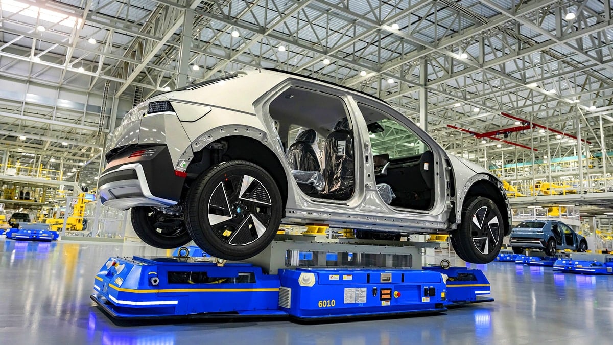 현대차그룹 미국 전기차 수출량 급감