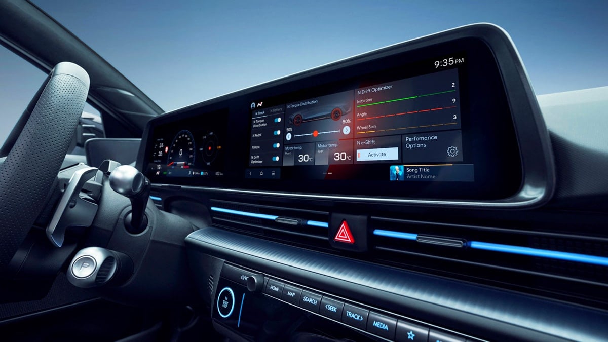 현대차 아이오닉 6 N 실내 현대차 아이오닉 6 N 실내