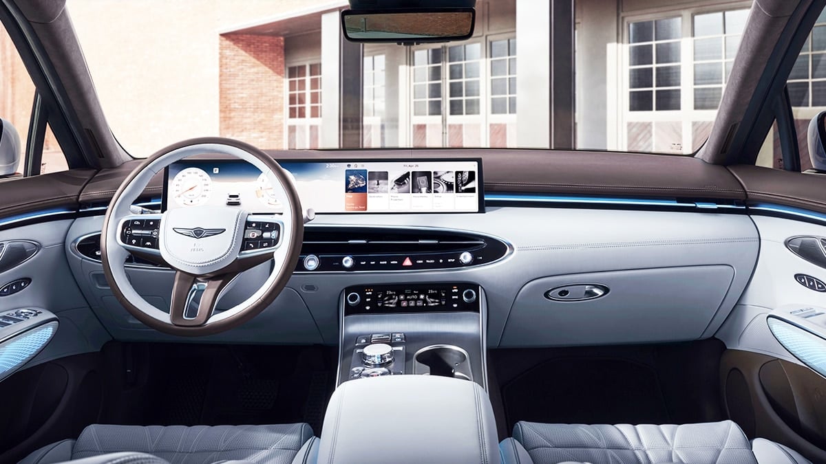 제네시스 GV70 실내