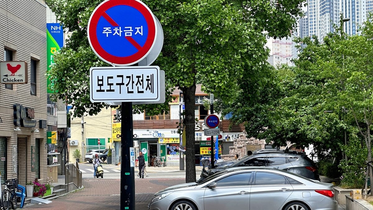 주차 금지 구역