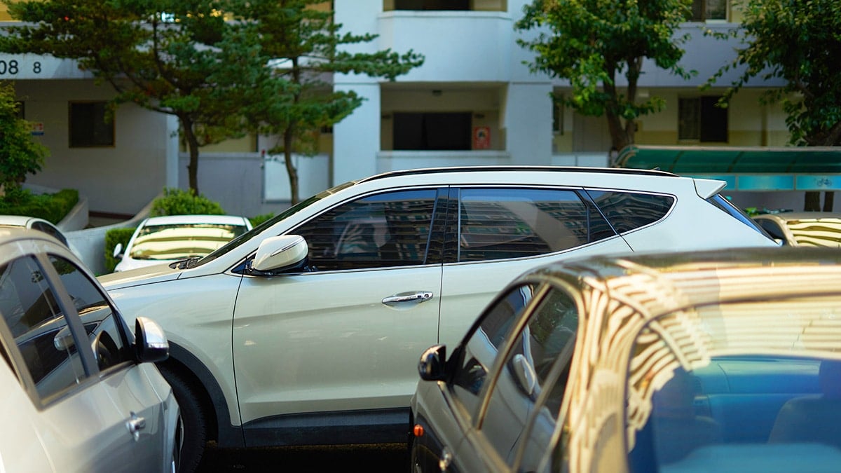 아파트 단지 불법 주정차