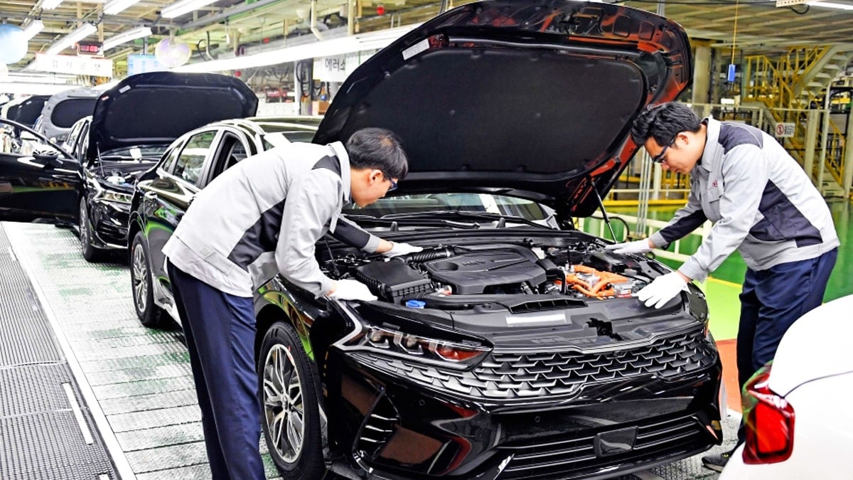 기아 생산라인 기아 생산라인