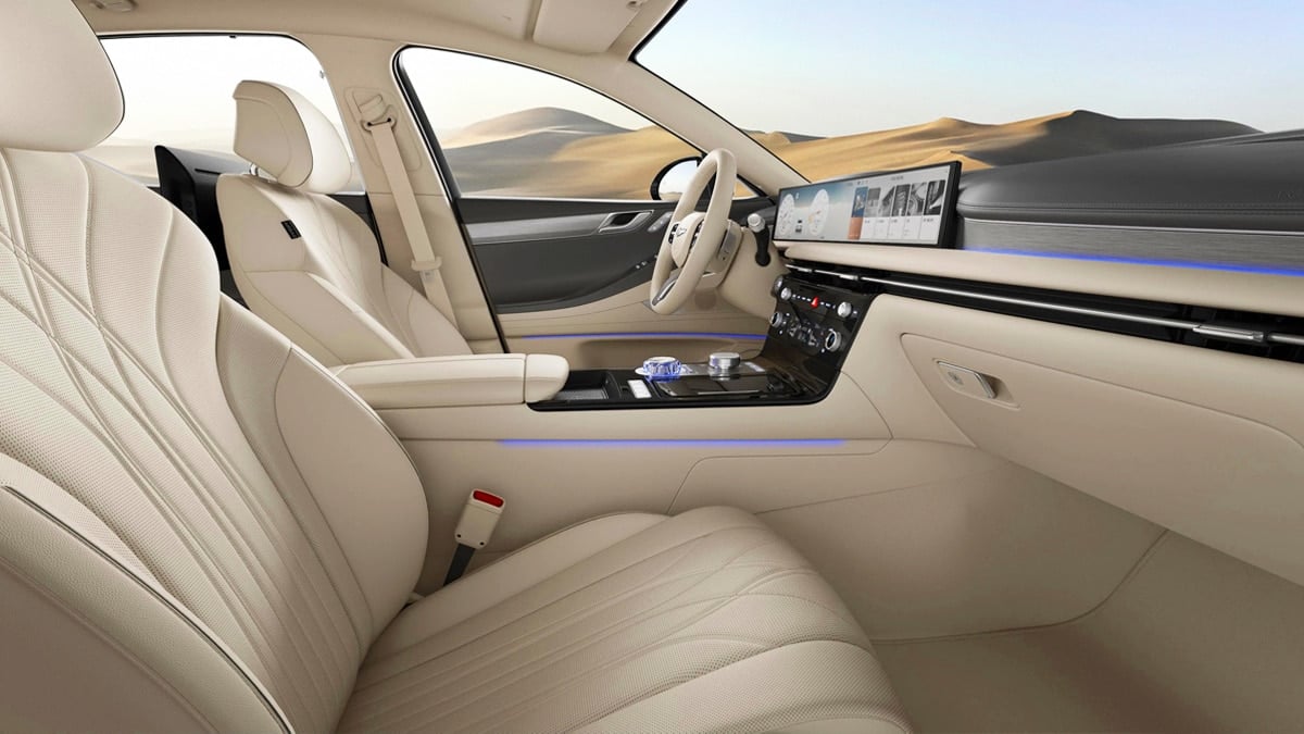 제네시스 G80 실내 제네시스 G80 실내