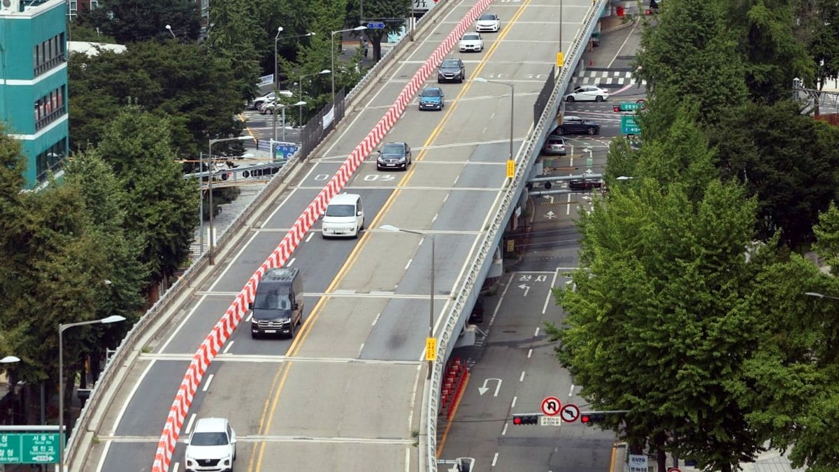 서소문고가차도 전경