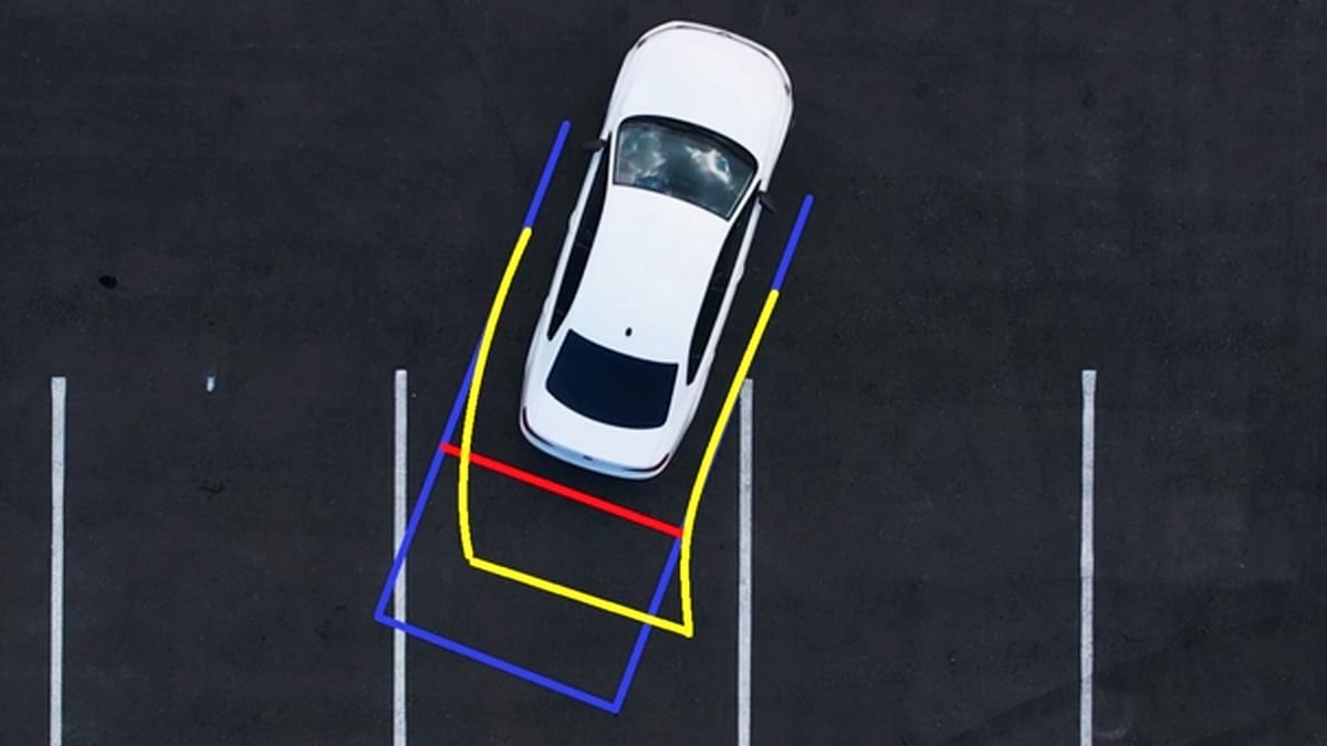 자동차 후방카메라 가이드라인 자동차 후방카메라 가이드라인