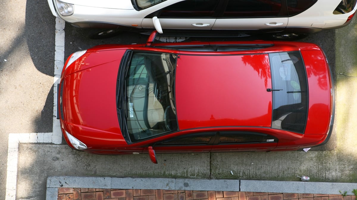 주자된 자동차 주자된 자동차