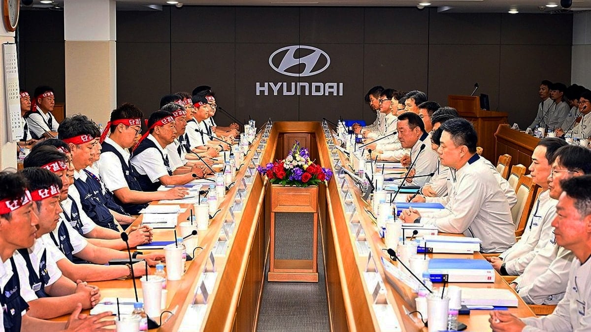 현대차 임단협을 위한 상견례