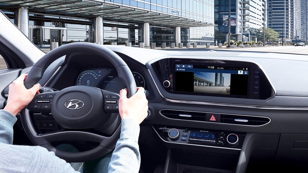 현대차 쏘나타 DN8 실내