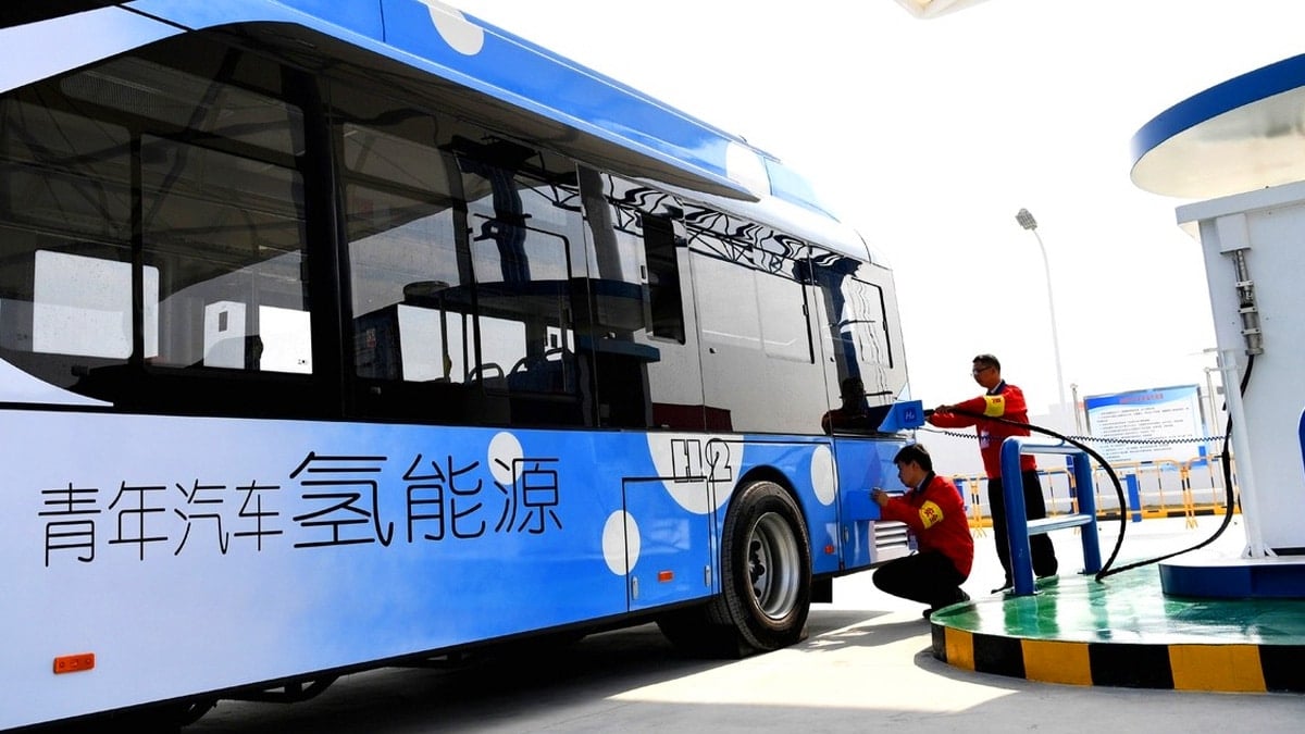 중국 수소 충전소