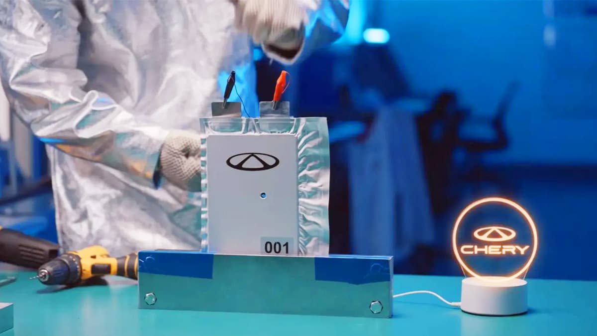 체리의 전고체 배터리 모듈