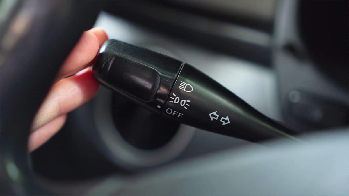 차량 방향지시등 레버