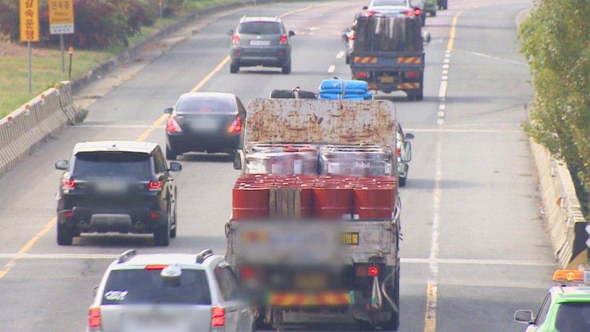 화물차 적재 불량