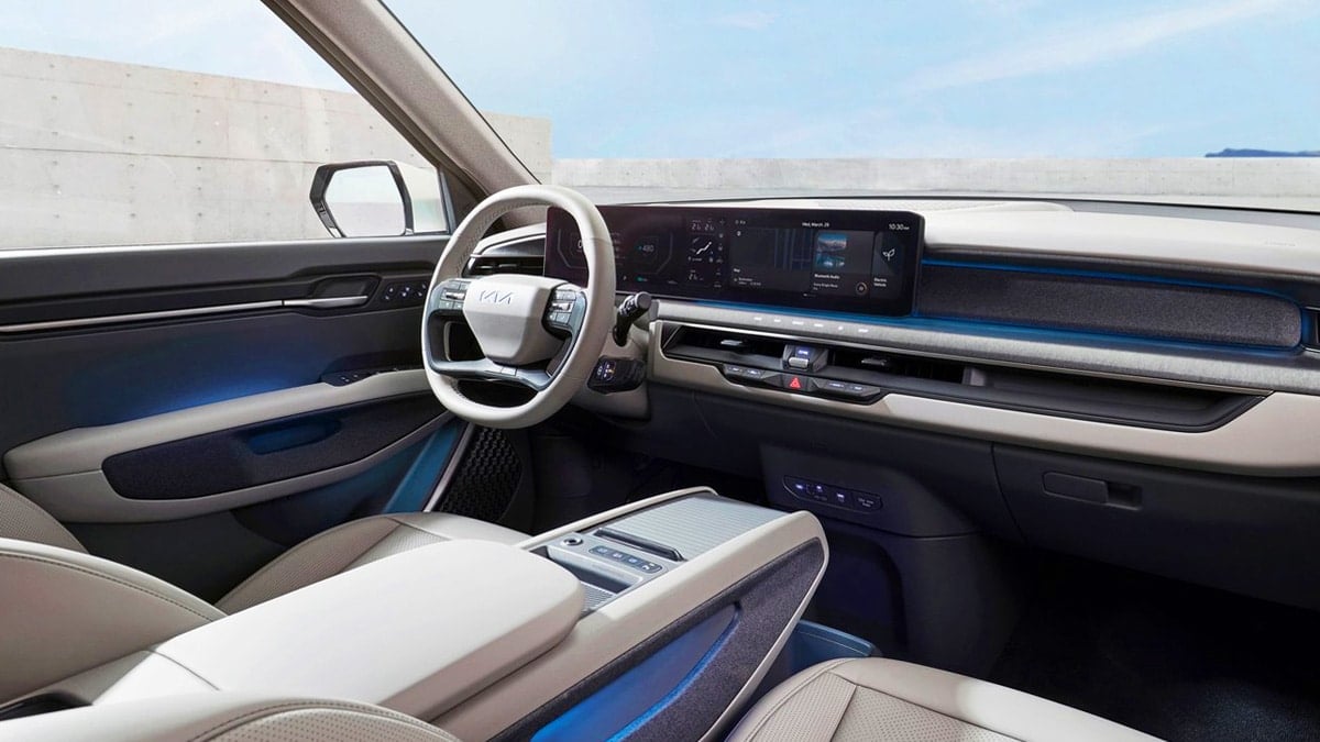 기아 EV9 실내