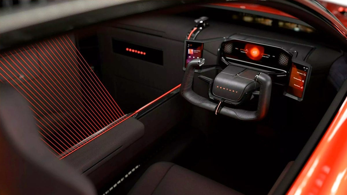 센추리 쿠페 콘셉트카 실내