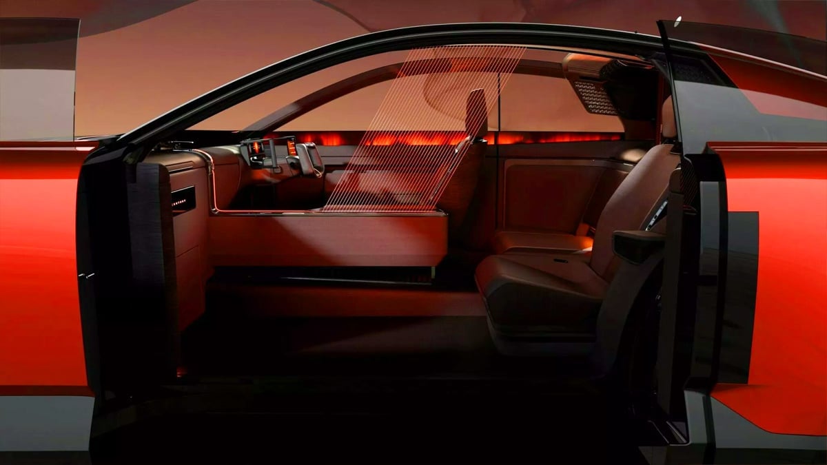 센추리 쿠페 콘셉트카 실내