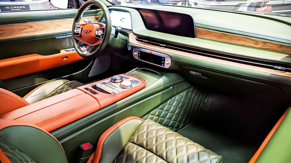 제네시스 엑스 그란 쿠페 실내