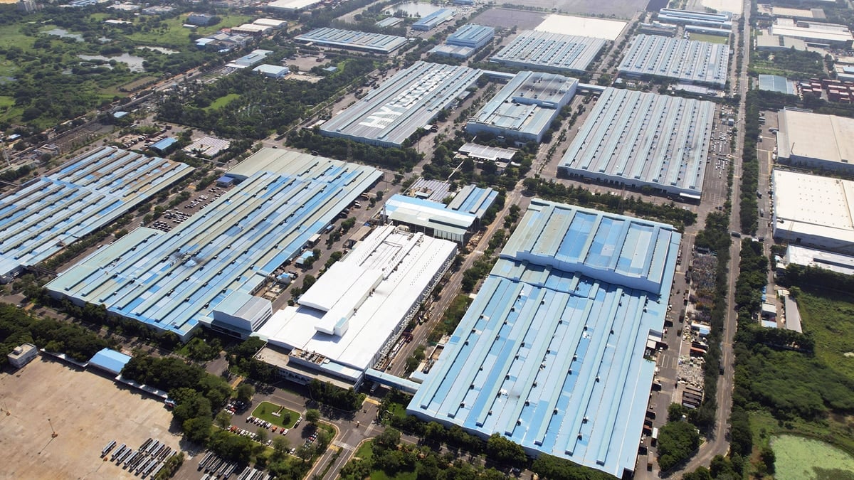 현대자동차 인도 첸나이 공장 전경